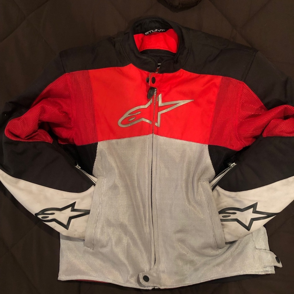 Alpinestars T-stunt padded motorcycle jacket